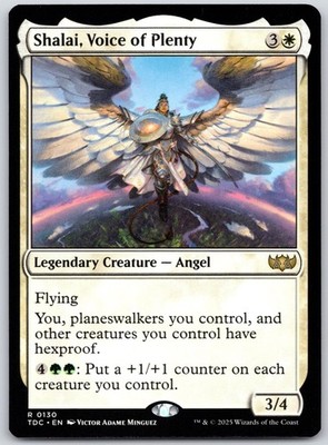 Shalai, Voice of Plenty (130) - TDC: Commander: Tarkir: Dragonstorm NM