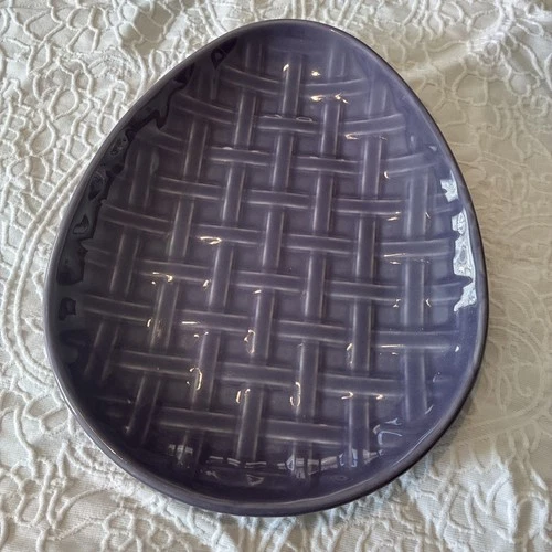 FIESTA Lavender Purple easter 10" EMBOSSED EGG 2026 PLATE 1st NEW