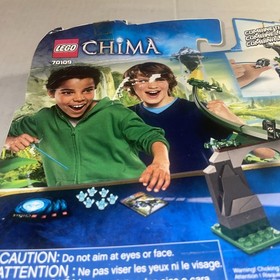 Damaged Car LEGO LEGENDS OF CHIMA 70109 Whirling Vines