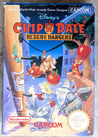 CHIP 'N DALE RESCUE RANGERS  - PAL A Nintendo NES Game Konami