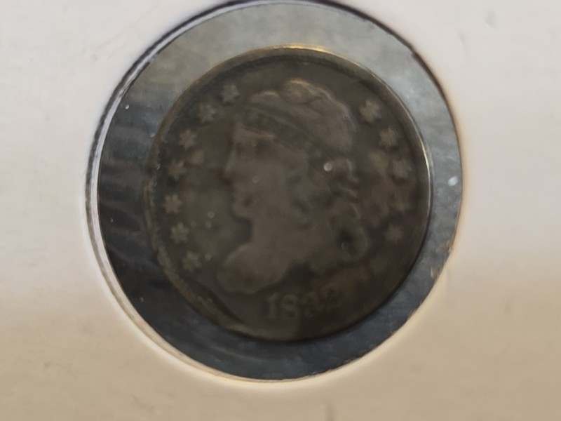1832 Capped Bust Half Dime  US Type Coin NICE DETAILS