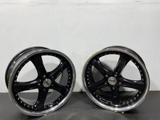 2014 Mustang Gt Tsw 5 Spoke 18x8 Et 40 Black Wheel Rim 2 Pair Of Wheels Used