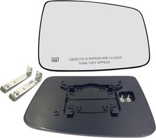 Ram Passenger Right Side Heated Mirror Glass Compatible with 2009-2018 Dodge Ram