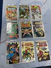 Vintage Comic Book Lot 15 Marvel DC 1970s-90s Giant Iron Man 1 Man-Thing Spidey