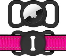 Dog Collar Holder, DLENP Silicone GPS Tracking Accessories Protection