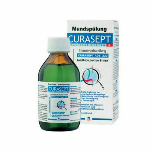 Heer Herhaald Verblinding Curasept ADS 220 Oral Rinse Mouthwash - 200ml for sale online | eBay