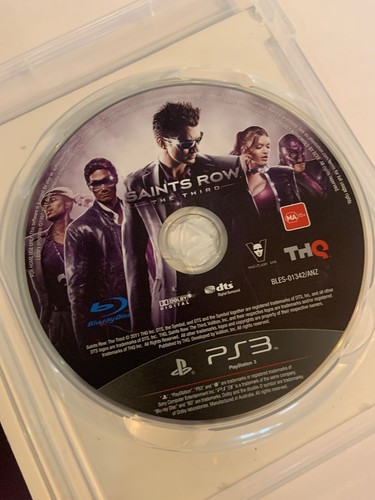 PS3 Playstation 3 Saints Row The Third (Complete With Manual) - Picture 3 of 4