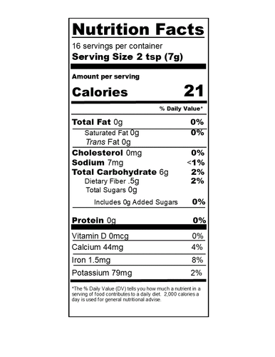 Agar Agar Powder 4oz (113 grams) - Average Gel Strength 700g/cm2 - Picture 2 of 9