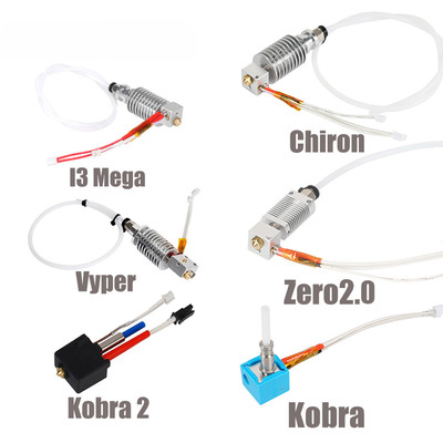 E3D V5/V6 J-head Remote Print Head Hotend 12V/24V 40W for 3D Printer Parts