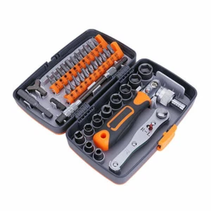 38Pcs Jeu d'outils à main de tournevis à clé de Rachet