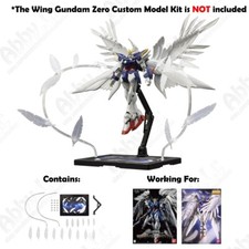 Seraphim Feather Effect Unit  Stand Base for MG 1/100 Wing Zero Custom EW HIRM