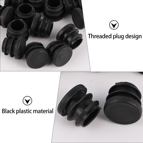 100 Pcs Chair Legs Tubing Cover Pad Plug Patio Furniture Inserts Plugs Silencer - Bild 10 von 12