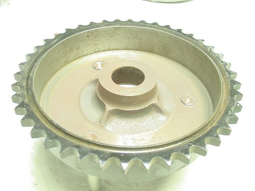 NEW NORTON ATLAS MATCHLESS G15 AJS REAR WHEEL DRUM SPROCKET W/ BOLTS 066981 0627 - Picture 4 of 4