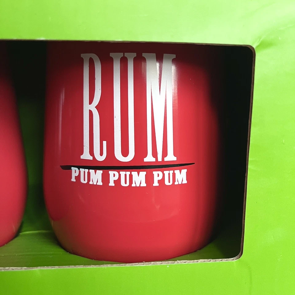 Kate Spade Christmas Tumblers Wine Cups With Lids set of 2 NIB 9 Oz Red Gift Set - Image 3 of 4