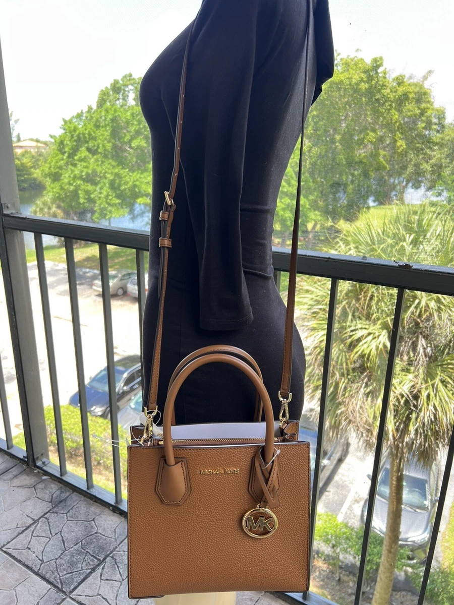 Mercer Extra-Small Logo and Leather Crossbody Bag