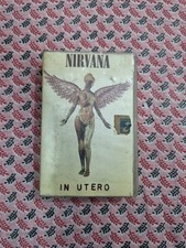 Nirvana In Utero Clamshell Audio Cassette INDIA IMPORT TAPE Indian Kurt Cobain