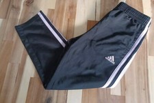 Youth Size 6 Adidas Light Purple Striped Pants