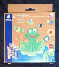 Staedtler - 4 Noris Junior Fingermalfarben - ab 2 Jahren