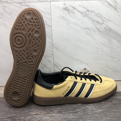 Adidas Originals Handball Spezial Sneakers 'Oatmeal Black' IF9014 Mens Size 12