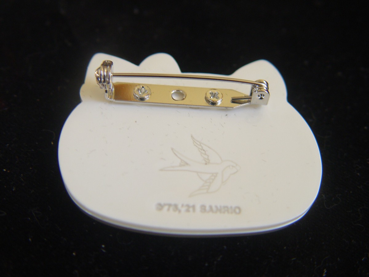 ERSTWILDER HELLO KITTY SANRIO RESIN BROOCH UK