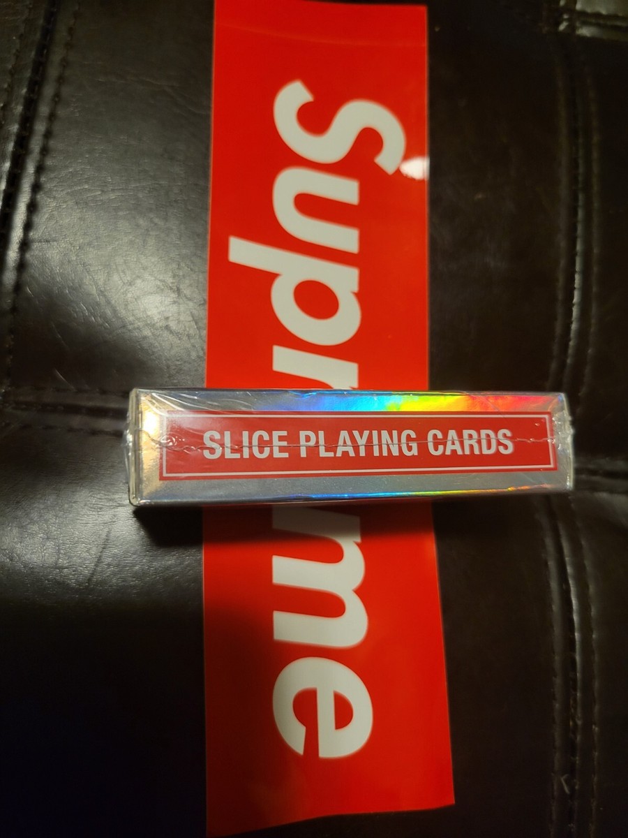 Supreme Bicycle Holigraphic Slice Cards | eBay