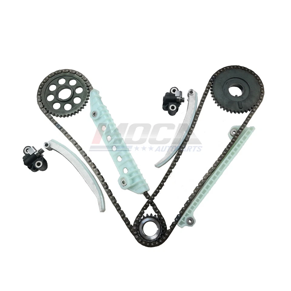 Kit de corrente de distribuição conjunto de bomba de água para 02-09 Ford Explorer F150 Mercury Mountaineer - Imagem 2 de 4