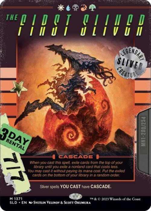 The First Sliver -Foil Light Play English MTG Secret Lair