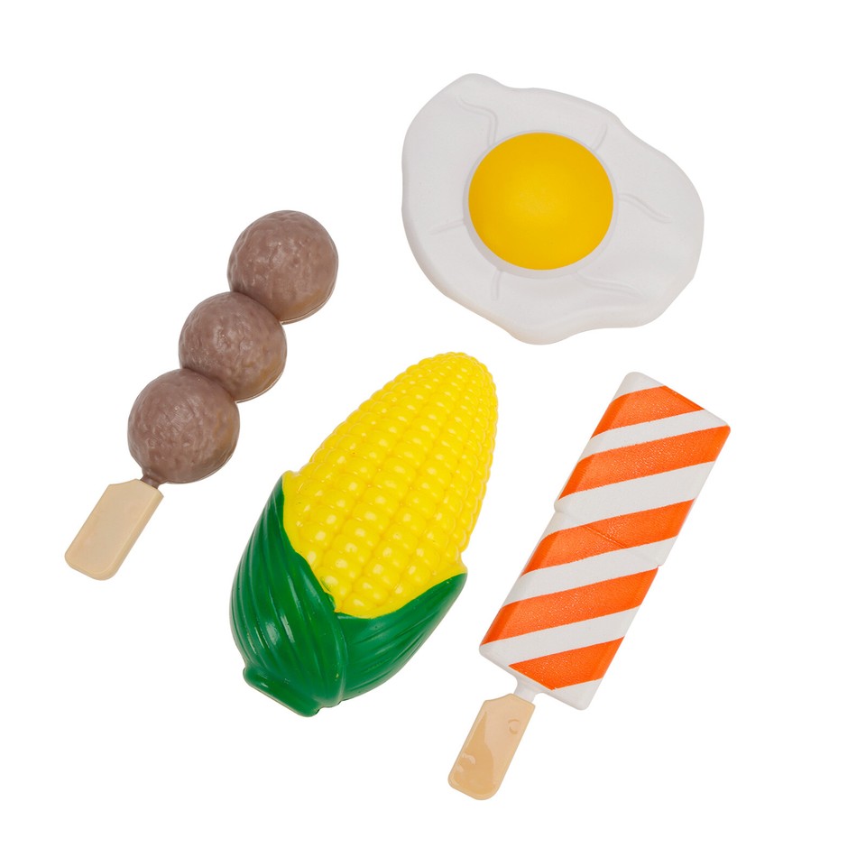 36Pcs BBQ Toy Simulation Skewers Hot Pot Food Toy For Boys And Girls