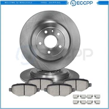 Rear Ceramic Brake Pads And Rotors For 2011 2012 2013 2014 Ford Edge Lincoln MKX