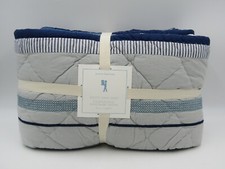 Pottery Barn Kids Dustin Dino Dinosaurs Quilt Blue Multi Twin 9993V