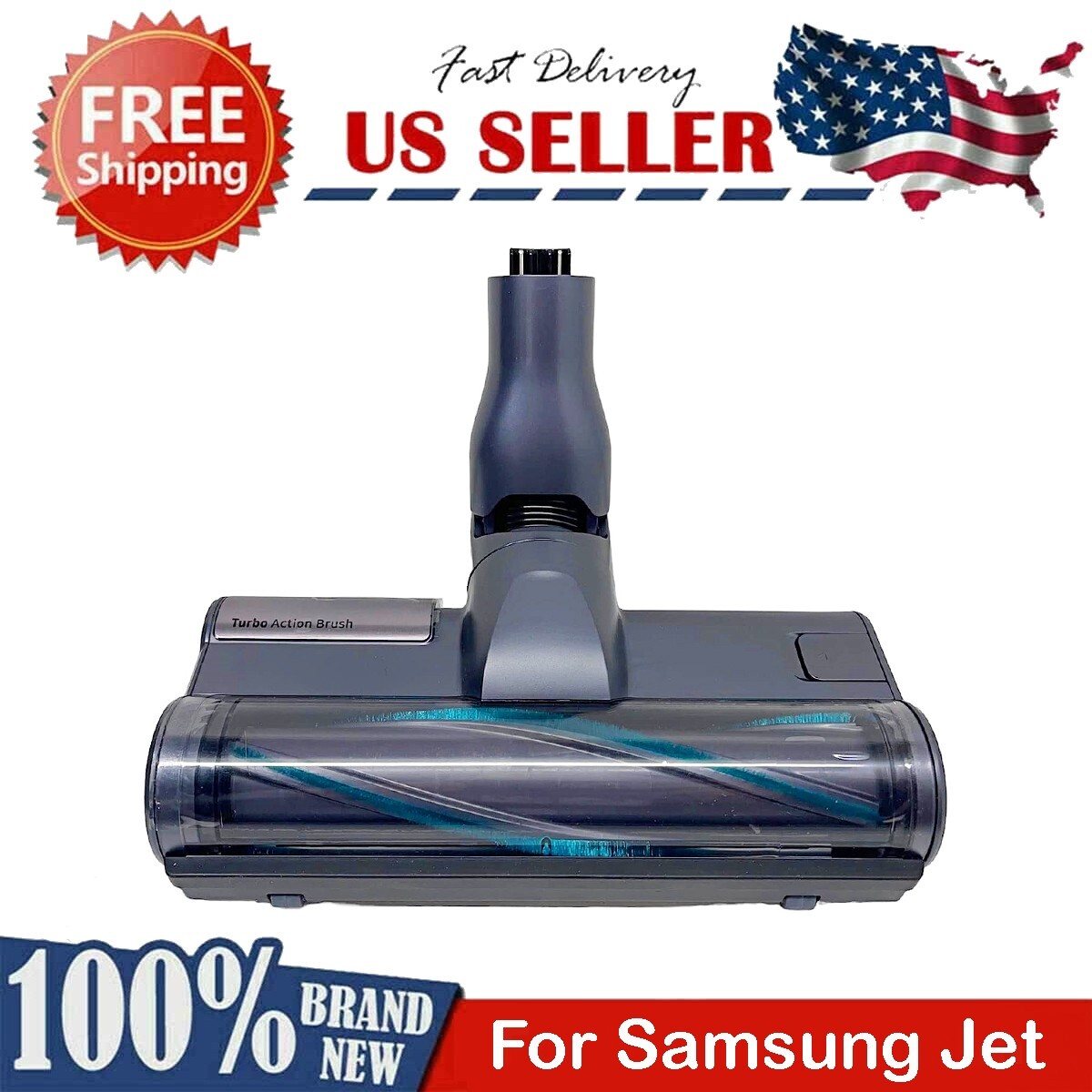 Turbo Action Brush Motorhead for Samsung Jet 75 Jet 75+ Jet 90