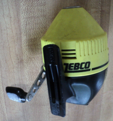 vintage Zebco ZX22 Spincast Fishing Reel - Tested & Working