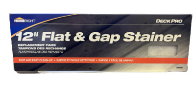 HomeRight Deck Pro 12'' Flat & Gap Stainer Replacement Fast Easy Clean Up