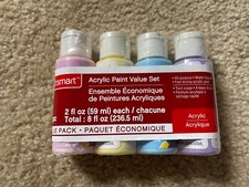 Craft Smart 4 pc Acrylic Paint Value Set New ...