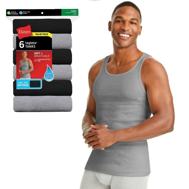 hanes tagless undershirts
