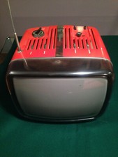 MODERNARIATO BRIONVEGA TELEVISORE DONEY 12" ROSSO