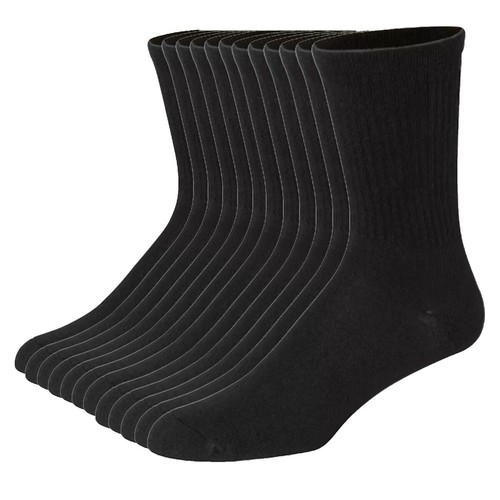 CHAUSSETTES DE SPORT MI-HAUTES ARTENGO RS 500 NOIR LOT DE 3 ARTENGO