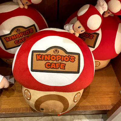 Super Nintendo World キノピオカフェ クッション Super Nintendo World LimitedItem ToadChef ToadCafe Plush Toy Set