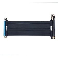 PCIE 3.0 x16 Riser Cable Graphics Card Extension Cable GPU Expansion Card w/ LED