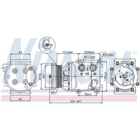 Kompressor Klimaanlage FüR Ford KA Rb_ Focus Turnier DNW DAW DBW Mazda 2 DY