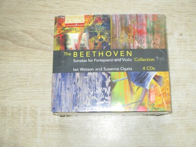 BEETHOVEN - Sonatas For Fortepiano And Violin  Ian Watson Susanna Ogata 4 CD NEU