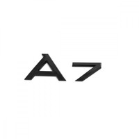 Original Audi A7 Schriftzug Schwarz Tuning Exclusive Black Edition Emblem OEM