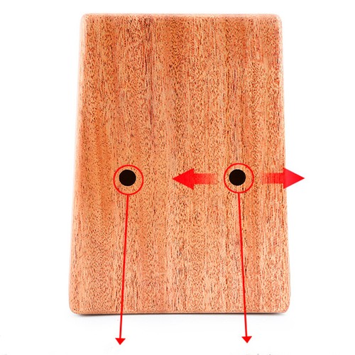 17 Key Kalimba Thumb Piano High-Quality Black Color Wood Body Musical Instrument - Picture 10 of 12
