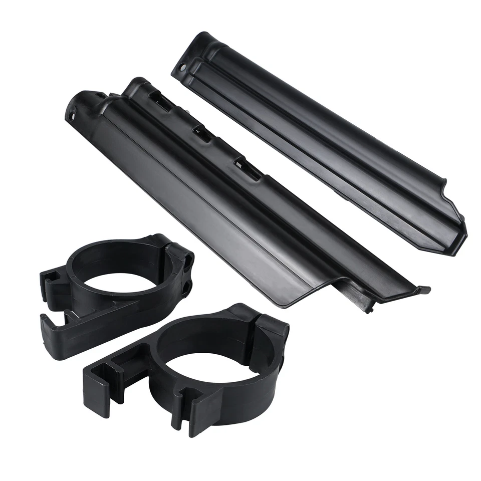 Par de clips de guía de protector de horquilla delantera para Kawasaki KLX300R 1997-2005 Foto 3 de 4