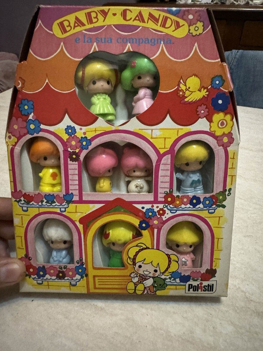 Set bamboline Baby Candy Candy e la sua compagnia Polistil 1983 da