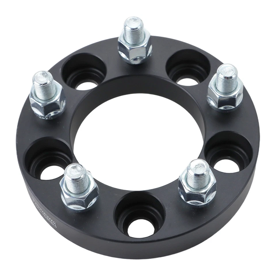 Pair Wheel Adapters 1" 5×4.5" 82.5mm 1/2"×20 For 1984-2012 2013 Jeep Cherokee Foto 4 de 4