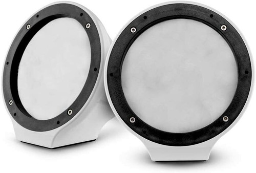 DS18 NXL-JS6/WH 6.5" Flat Mount Speaker POD Universal Enclosure - Marine