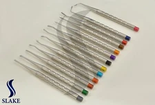 13 PCS PDL LUXATING DENTAL ROOT TIP EXTRACTING ELEVATORS INSTRUMENTS 