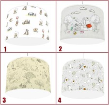 WINNIE THE POOH Ceiling Light Shade  Lampshade  4 DESIGNS  &  3 SIZES Reusable