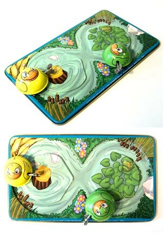 Ententeich klassisches Aufziehblech Spielzeug Set - Bild 1 von 1